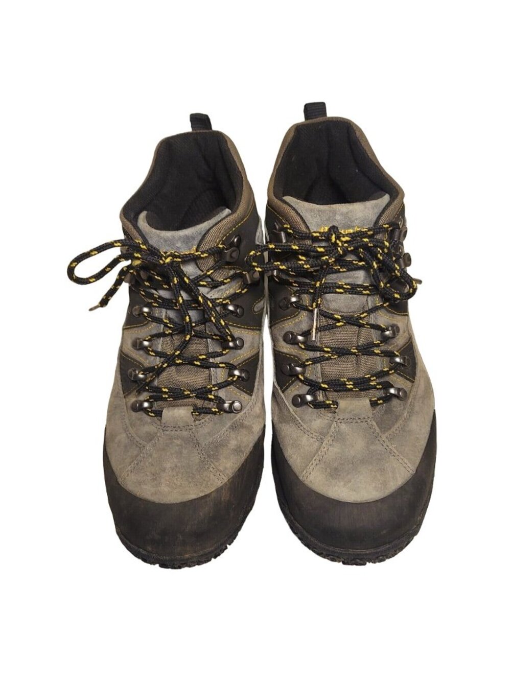 Dunham Mens Size 10 Ludlow Grey suede Work Hiking Boots Slip resistant gorpcore